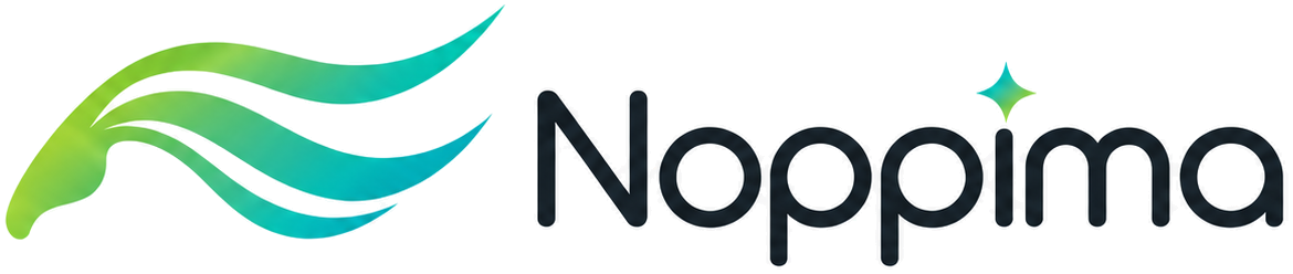 Noppima 马形标志与字标